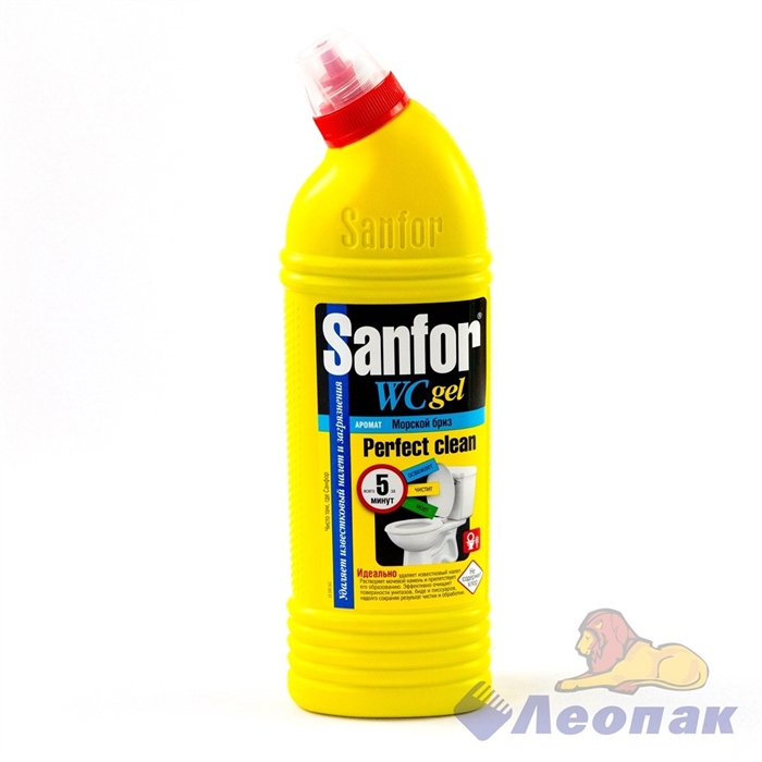 SANFOR WC gel в ассортименте 750мл (15шт) / 1548,1549,1550,3034. - фото 10559