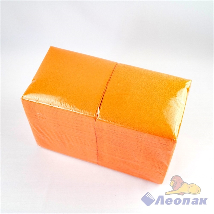 Салфетка оранжевая ЭКО (400шт/12уп) 24х24см  арт.А3151702-2 - фото 10991