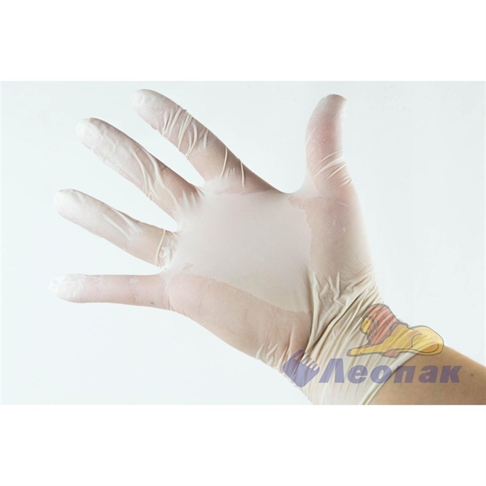Перчатки виниловые Household Gloves  L   (50пар/10уп) - фото 13247