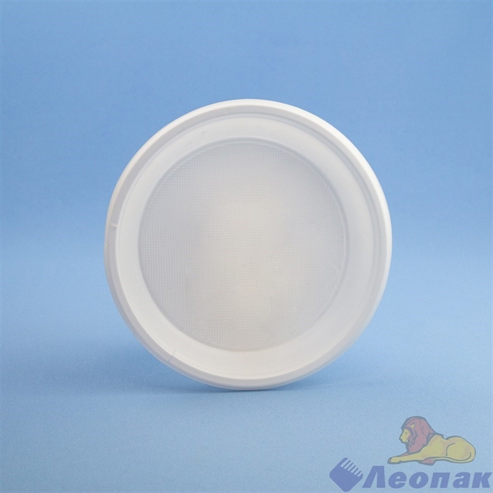 Тарелка  десертная белая d=165мм (100/2000) Стандарт пластик - фото 14621