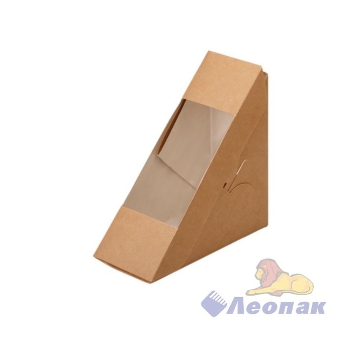 Упаковка ECO SANDWICH 60 (800шт/1кор)  д/сэндвичей 130*130*60 - фото 16063