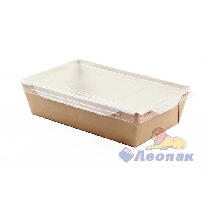Упаковка ECO OpSalad 450 (400шт/1кор) салатник с прозр.крышкой 120*145 h55 - фото 17648