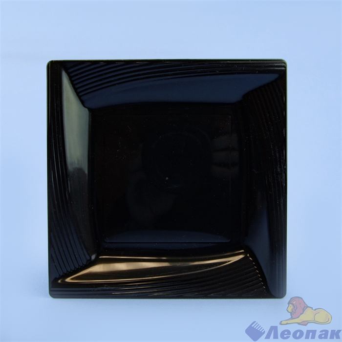 Тарелка пластиковая Complement  Quadro Black 11,5х11,5см,  (6шт/20уп), 53405.01 - фото 18717