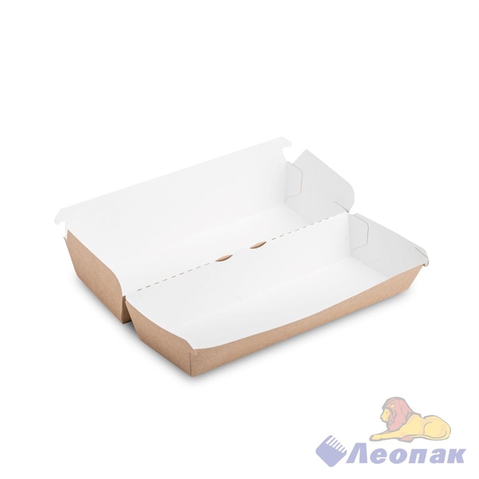 Упаковка для ХОТ-ДОГА OSQ HD BOX (400шт/кор.) 215*75*40 - фото 23656