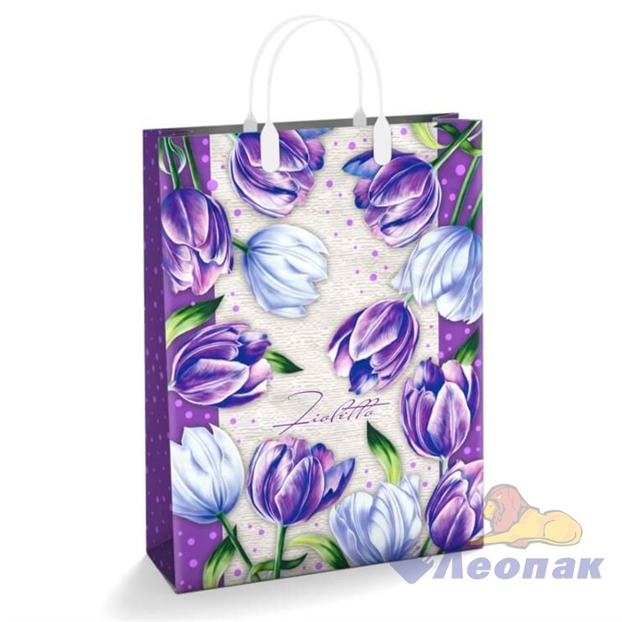 Пакет мягкий пластик "Фиолетто" 30х40-150мкм (10/40) /Интер - фото 23969