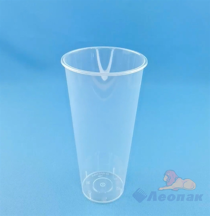 Стакан Bubble Cup прозрачный Глянцевый ПП 500мл (20шт/25уп) /Покровский 1021ГП - фото 24296