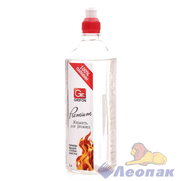 Жидкость для розжига Grifon Premium, жидкий парафин, 250мл. (1/36) арт.650-033 - фото 27353