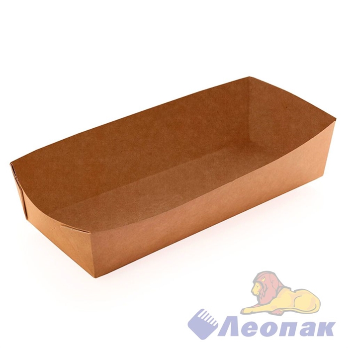 Упаковка HD для ХОТ-ДОГА Pure Kraft 165*70*40 (800 шт./кор.) - фото 38246