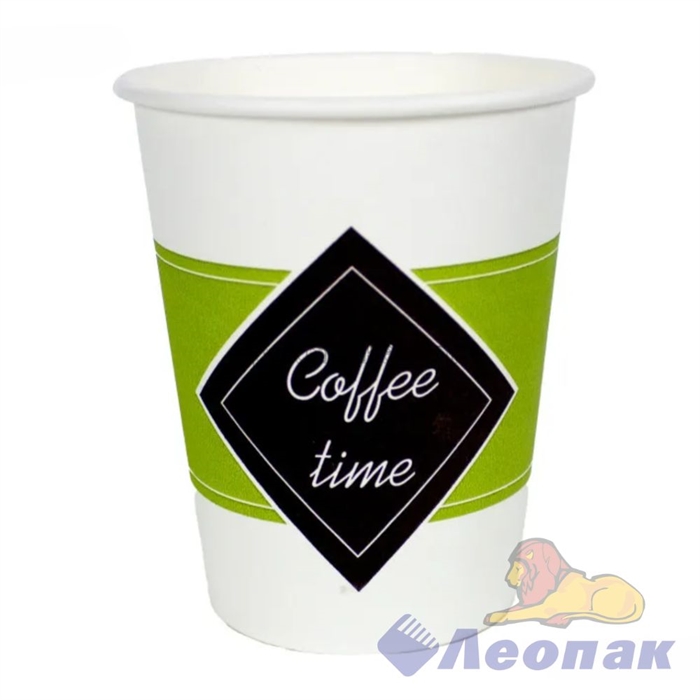 СТАКАН БУМАЖНЫЙ ГН COFFEE TIME 250МЛ (50ШТ/20УП) / Л