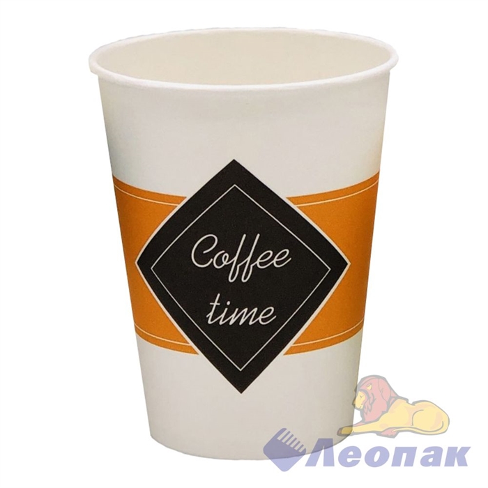 СТАКАН БУМАЖНЫЙ COFFEE TIME 350МЛ (50ШТ/20УП) / Л