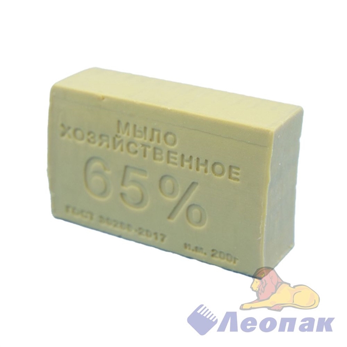 МЫЛО ХОЗЯЙСТВЕННОЕ 65% 200Г. (66ШТ)