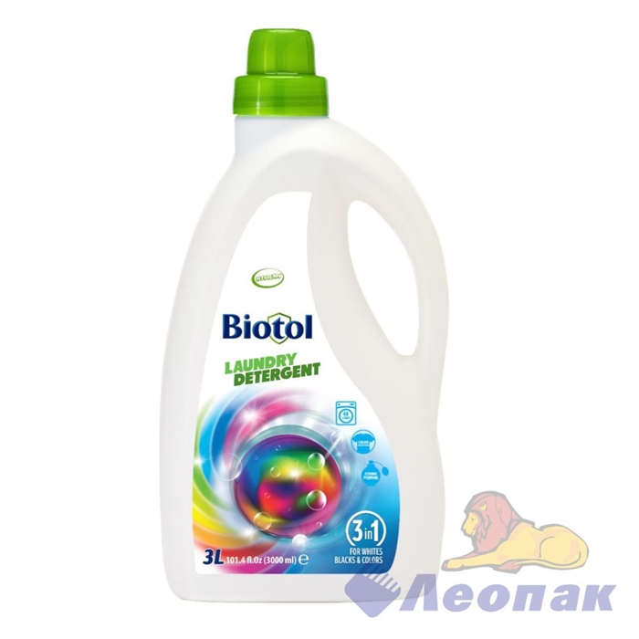 ГЕЛЬ ДЛЯ СТИРКИ БЕЛЬЯ 1Л BILESIM BIOTOL (3 В 1) (В020) 5470