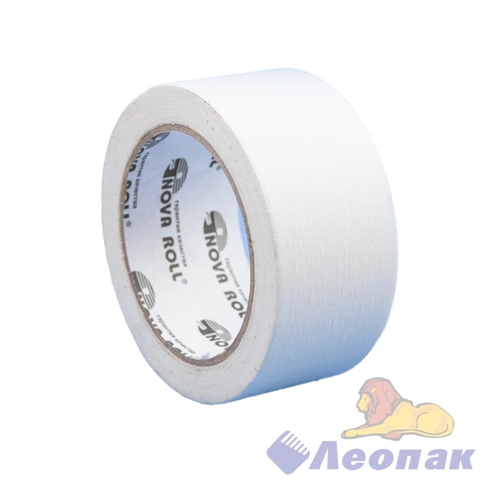 ЛЕНТА МАЛЯРНАЯ 38ММ*40М NOVA ROLL, БЕЛАЯ 0112-648