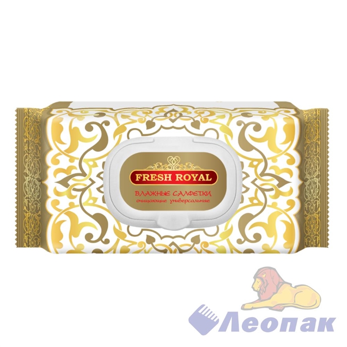 ВЛАЖНЫЕ САЛФЕТКИ FRESH ROYAL №150 ДЛЯ ВСЕЙ СЕМЬИ ОЧИЩАЮЩИЕ УНИВЕРСАЛЬНЫЕ (150ШТ/12УП), 30972