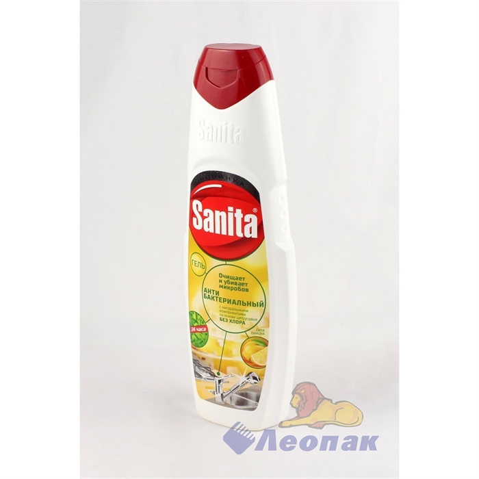 Средство для мытья посуды  Sanita Сила лимона  500мл  (21шт)/СХЗ  8612 - фото 4637