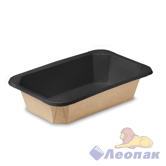 Упаковка под запайку черный картон OSQ OCTOBOX 800 BLACK WOOD (400шт/кор.)