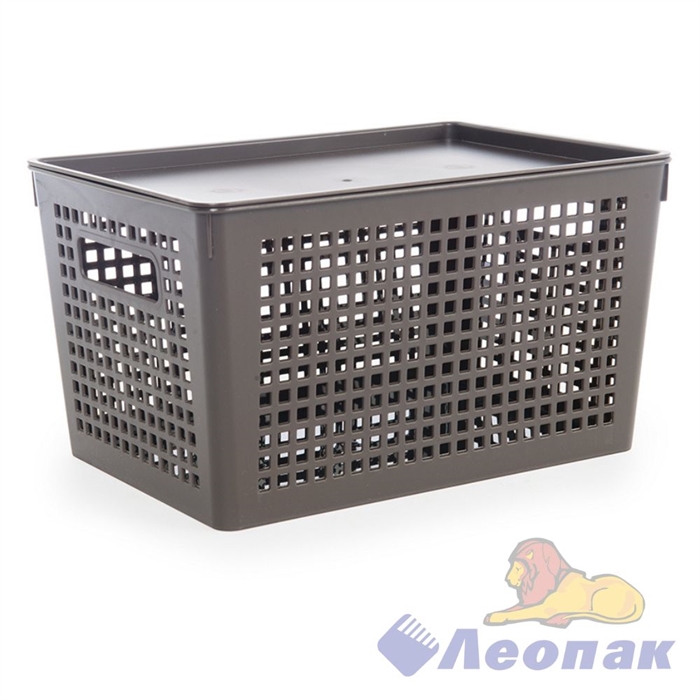 КОРЗИНКА С КРЫШКОЙ TRAYMIX 270х190х150мм 6л (20) ПБ 46380/11329