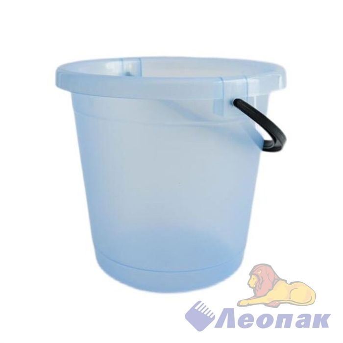 Ведро 5л. Пищевое, прозрачное, с мерной шкалой (20) HanPlast