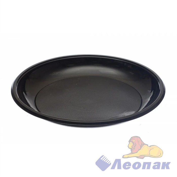 Тарелка десертная ЧЕРНАЯ d=205мм Э (50/2100) /Чайковский