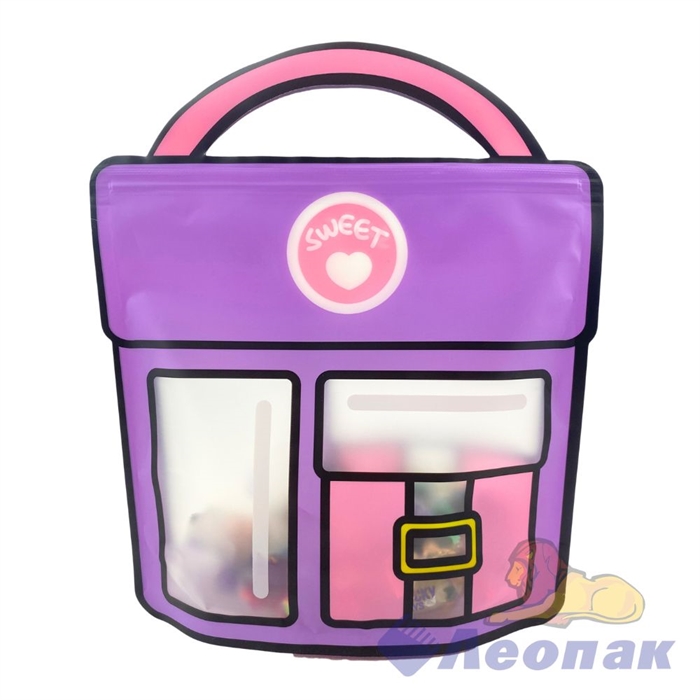 P78 Пакет с zip-lock застежкой РАНЕЦ фиолетовый 18х21см (1уп/50шт)