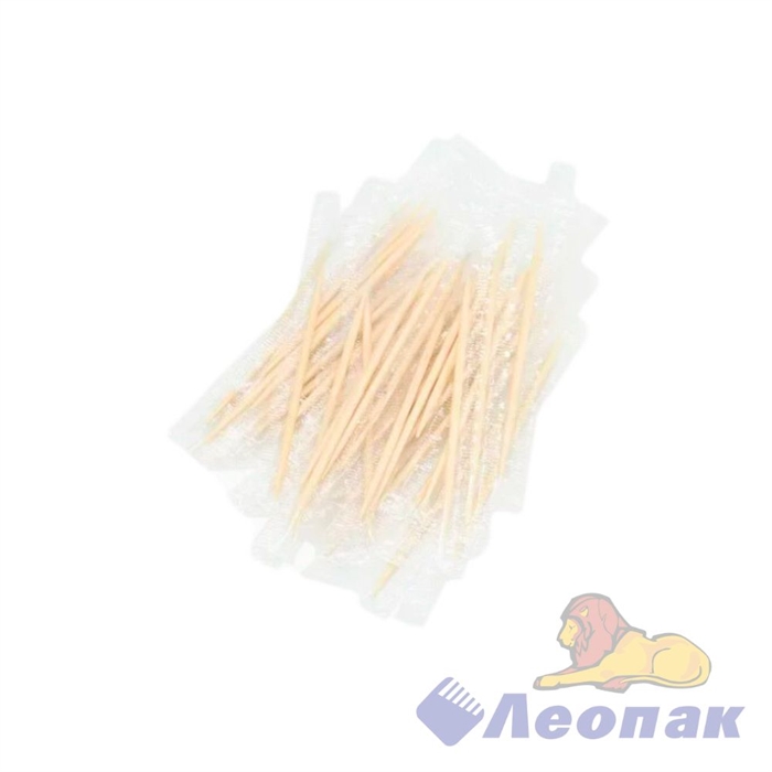 Зубочистки в инд. п/п уп-ке (1000шт/50уп) Авенир