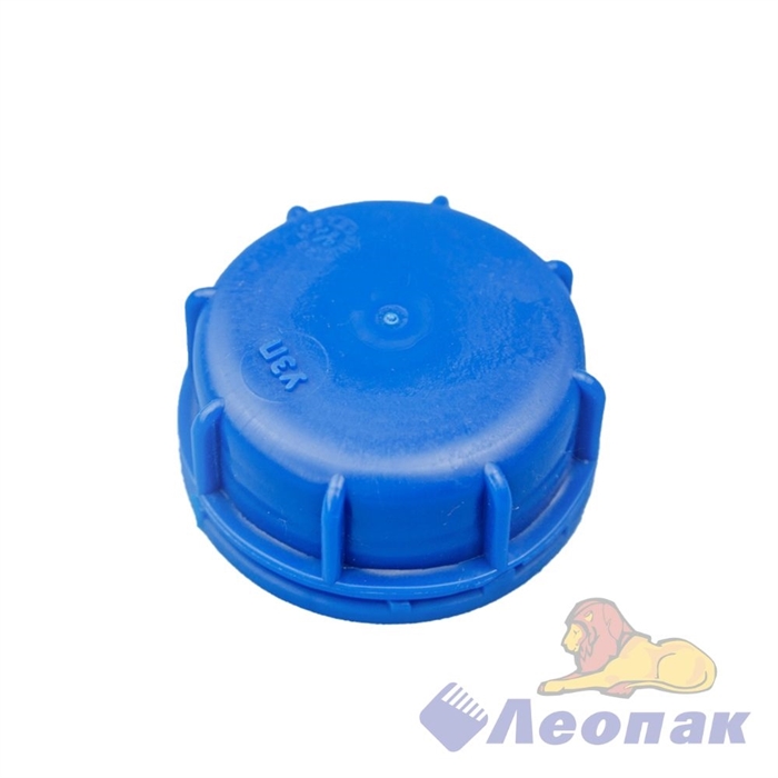  Крышка в сборе с вкладышем (КОЛЬЦО) к канистре 3л,(синяя) 145/10 - фото 49834