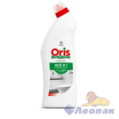 Средство для чистки санузлов ORIS Всё в 1 (флакон750мл)