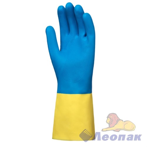 Перчатки DOG Neo071 латексные с неопреном с хб напыл.хим.стойкие XL