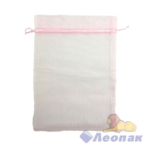 В26 Пакет органза 25х35 РОЗОВЫЙ (50шт/1уп)