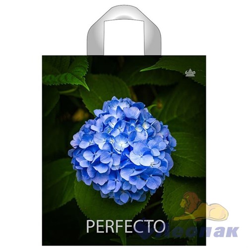 П-петл.ручка 35х31-95мкм "Перфекто Гортензия" (25/300) ТИКО