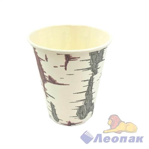Стакан бумажный ГН 250мл БЕРЕЗА (50шт/20уп) / Л