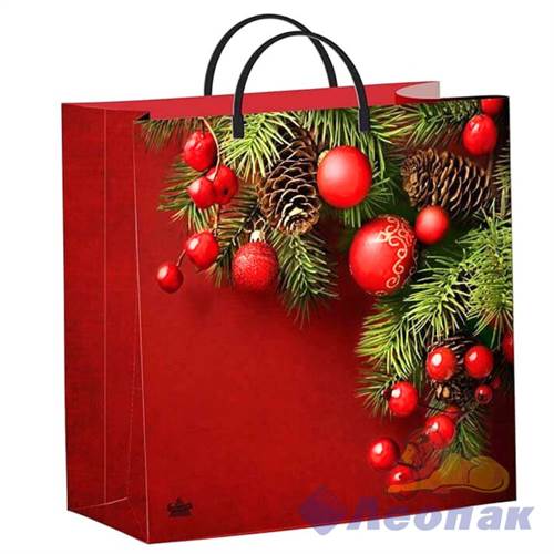 Пакет мягкий пластик 30х30-140мкм "Калина красная" (40) /ТИКО