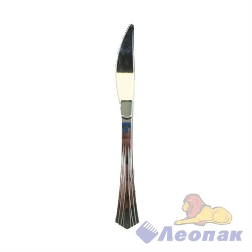 Нож пластиковый 19 см металл (24шт/100уп) LS135
