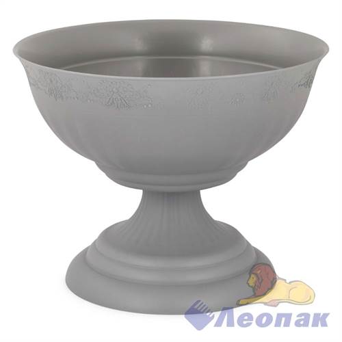 Вазон Венеция 17л д.445мм серый