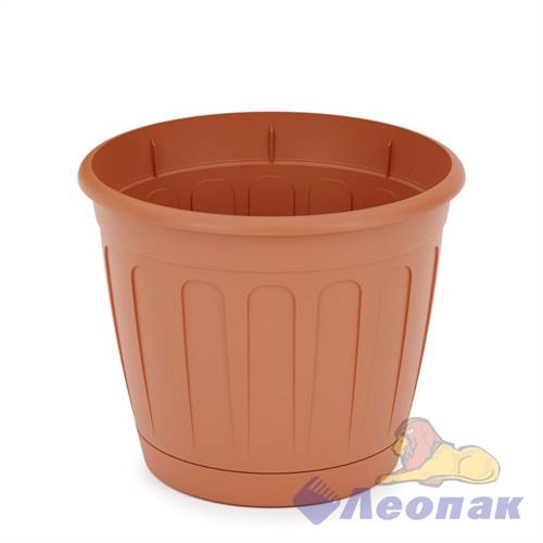 Горшок цв. "Дионис" 1,6л (коричневый)