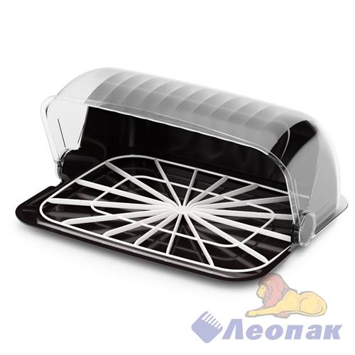 Хлебница "Изобилие" (серый) (уп.6)