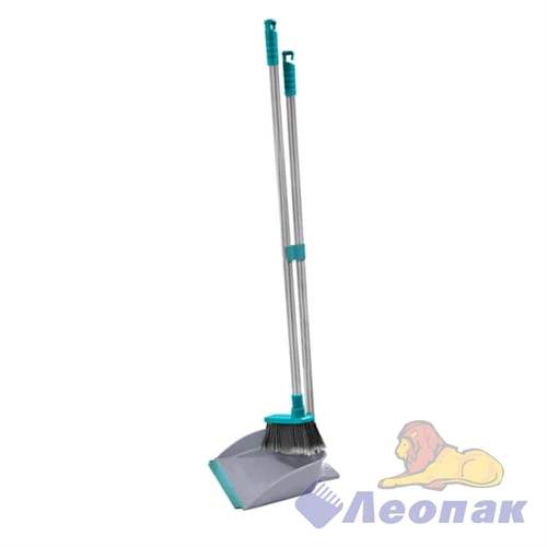 Набор д/уборки BRAVO РЫЖИЙ КОТ щетка+совок 105805