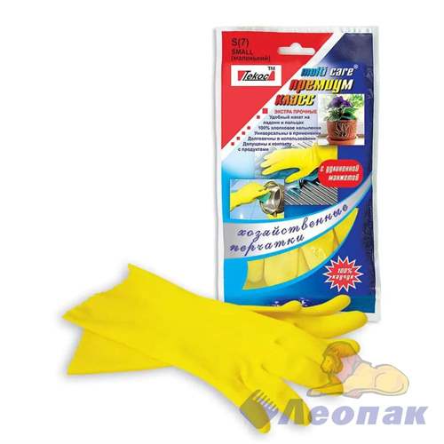 Перчатки резиновые Multi Cаre ХL (12пар/12уп)