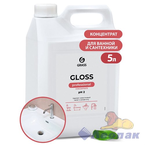 Концентрированное чистящее средство "Gloss Concentrate" ( канистра 5,5 кг )