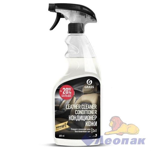 Очиститель салона кожи Leather Cleaner Cnditioner 600мл триггер (8шт) 110402