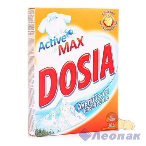 Порошок стиральный Дося ручная стирка Альпийская свежесть 365г
