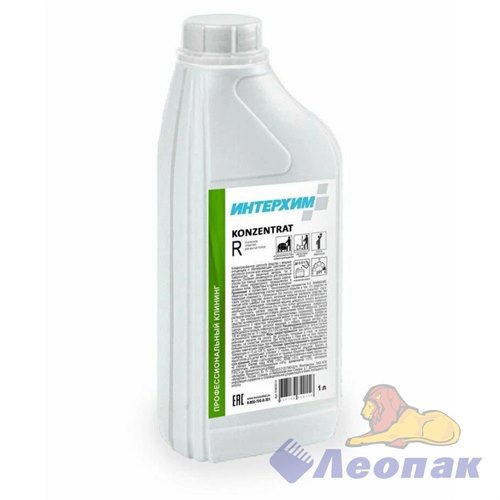 ИНТЕРХИМ Концентрат N, 1л. Низкопенный концентрат нейтрального средства очистки