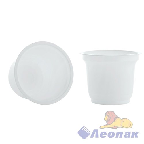 Стаканчик РР МОЛОЧНЫЙ б/крышки 75/125Л БЕЛЫЙ ТЮЛЬПАН"Л"000899 (1680) УпаксЮнити