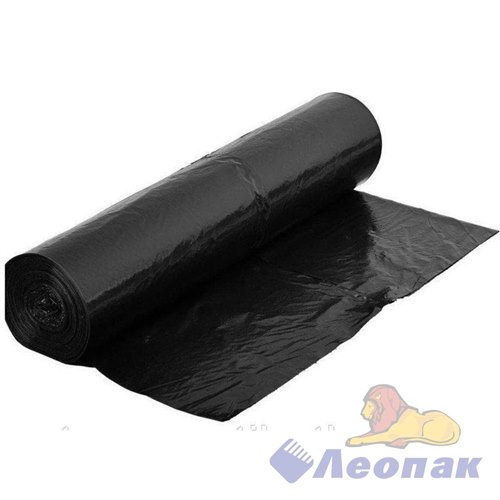 Мешок мусорный 120л/70мкм (10шт/10рул) черный ПВД Стандарт АРТ120/70 06500980055 120/70 - фото 51014