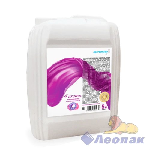 ИНТЕРХИМ 4 aroma, 5л. Кондиционер-ополаскиватель для стирки