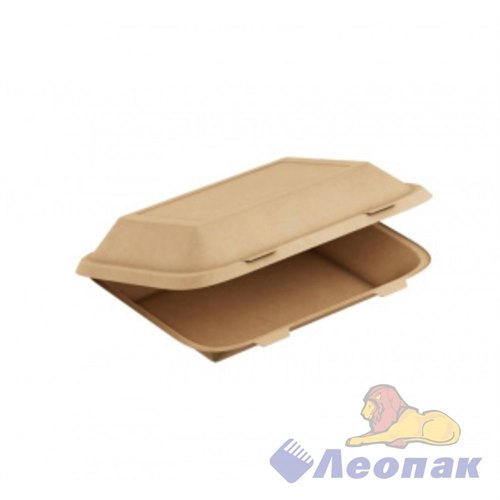 Ланч-бокс картонный OneGo 600/b крафт (20шт/400шт) арт.OG600/b