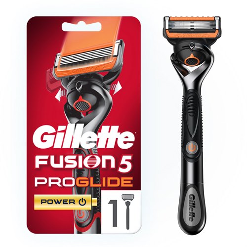 Gillette Fusion5 ProGlide Power Мужская Бритва , 1 кассета, с 5 лезвиями, с технологией FlexBall, c успокаивающими микроимпульсами 7702018509775 - фото 51254