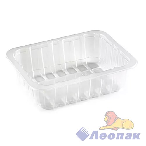 Лоток под запайку КАСТЕР 210*148*55/1000мл РР ПРОЗРАЧНЫЙ (450шт) ПК-52-55