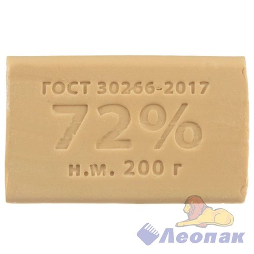 Мыло хозяйственное 72% 200г КМЗ (60шт)