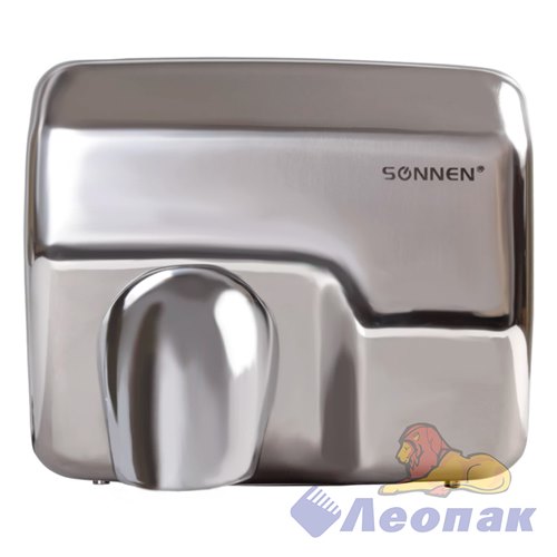 Сушилка для рук SONNEN HD-798S, 2300 Вт, нержавеющая сталь, антивандальная, серебристая, 604194 604194 - фото 52505